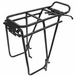 Tortec Transalp Bicycle Cycle Bike Rear Disc Pannier Rack Black - 26 - 700 C