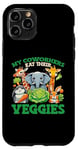 iPhone 11 Pro Funny Zoo Keeper My Coworkers Eat Their Veggies Case