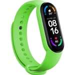 Ranneke Mi Band -rannekorulle 7 6 5 4 3 Rannekoru Xiaomi Mi Band 5 4 Hihna silikoni Sport Rannekello Ranneke 7 6 3 Vaihtoranneke