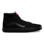 Vans Sk8 Hi Black Black Suede Leather Trainers