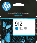 Hp Blæk Cyan 912 315 Pages - Officejet Pro 8022/8024/8025