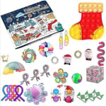 Julkalender med Fidget Toys - Stressreducerande Fidget Toys i Blind Box för Barn 1