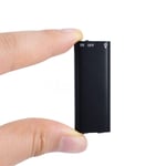 QXF-D [Latest Upgrade] 3-In-1 8GB Mini Digital Audio Voice Recorder MP3 Music Player USB 3.5mm Stereo Flash Drive For MP3/WMA/WAV