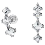 Swarovski Clip-on Earrings Millenia 5602782 Asymmetric Crystals