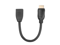 HDMI F-M-kabel 15 cm v2.0. förlängare