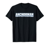 Anchorman The Legend Of Ron Burgundy Silver Logo T-Shirt