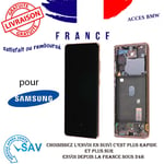 Originale Ecran Complet Orange Pour Samsung Galaxy S20 FE 5G G781B Avec Châssis