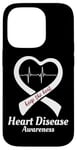 iPhone 14 Pro Heart Disease Awareness Keep The Beat Valentines Case