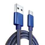 3m USB C Laddningskabel Typ-c Laddarsladd & Datasynkkabel För Samsung Huawei