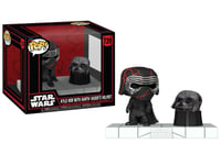 Figurine - Pop! Star Wars - Darkside - Kylo Ren avec Dark Vador Casque - N° 739