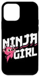 Coque pour iPhone 12 mini Ninja Girl Fierce Warrior Design