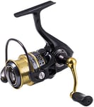 Abu Garcia Superior moulinet spinning pour la pêche des carnassiers en eau douce au leurre, en vertical ou en linéaire, drop shot, perche, sandre, truite Noir/Doré