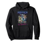 DC Justice League Retro des années 80 a servi Sweat à Capuche