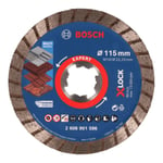 Bosch EXPERT MultiMaterial X-LOCK Disques à tronçonner diamantés, 115 x 22,23 2,4 12 mm