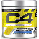 Cellucor C4 Pre Workout Original Blue Raspberry 195g 30 Servings Creatine Pump