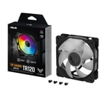 ASUS TUF Gaming TR120 ARGB Fan - Single Pack Boitier PC Ventilateur 12 cm Noir - Neuf