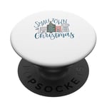 Charming Small Town Christmas PopSockets Adhesive PopGrip