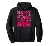 Funny Happy Valentines Day Heart Love Valentine Men Women Pullover Hoodie