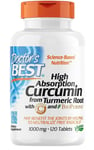 Doctor's Best High Absorption Curcumin From Turmeric Root with C3 1000mg 120 tab