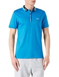 BOSS Men's Paule 1 Polo Shirt, Open Blue489, M