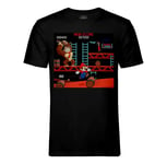 T-Shirt Homme Col Rond Donkey Kong Contre Mario