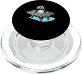 Billiards Penguin Hustler Pool Snooker Playing Pool Games PopSockets PopGrip for MagSafe