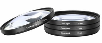 Macro Close up Lenses Lens Filters for Panasonic Lumix DC FZ-82,FZ80,FZ72, FZ70