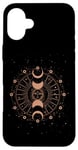 iPhone 16 Plus Celestial Moon Phase Boho Mystical Moon And Sun Astronomy Case