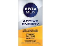 Nivea Nivea Men Active Energy Moisturizing Cream With Caffeine For Men 50Ml