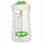 BPA Free Salad Dressing Shaker Container Green Salad Mixing Bottle  Kitchen