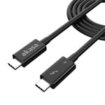 AKASA Thunderbolt™ 4 Type-C to Type-C Cable  100W PD  dual 4K