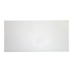 Flis Hvit Blank 10X20 Cm 0,8M²/Pk