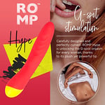 ROMP Hype Vibromasseur femme puissant Stimulation point G 6 vitesses 4 modes de vibration Silicone médical 100% étanche