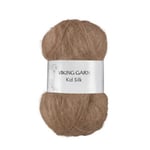 Viking Garn Kid-Silk 309 Lysebrun