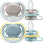 Sucette Ultra Air Philips Avent, Pour 18 Mois Et +, Téterelle Ultra-Ferme, Ortho