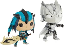 Kit Figurines Funko Pop Black Panther Vs Monster Hunter Marvel Capcom (158283)