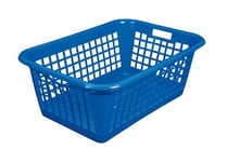 Aluminium Et Plastique - Corbeille à linge - 60 l - bleu