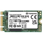 Transcend Embedded 128GB, M.2 2242 SSD, SATA3 B+M Key, MLC WD-15, Wide Temp