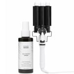 BondiBoost 32mm Wave Wand and Heat Protect Spray 125ml Bundle