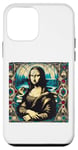 Coque pour iPhone 12 mini Illustration artistique de graffiti de Léonard de Vinci, Mona Lisa