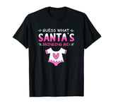 Christmas Gender Reveal Guess What Santa's Bringing Me T-Shirt