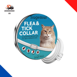 Sugemur Collier anti Puces Pour Chat, Collier anti Tique Chat Imperméable