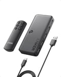 Anker Commutateur HDMI, bidirectionnel 4K à 60 Hz, répartiteur HDMI métallique 4 en 1 avec voyants LED, Prend en Charge 3D, HDR, Dolby, DTS, Compatible avec Xbox, PS5, Roku, TV Stick, projecteur, etc