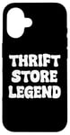 Coque pour iPhone 16 Thrift Store Legend Funny Thrifter Tees bags and Mugs Funny