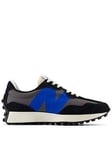 New Balance Mens 327 Trainers - Black/multi, Black/Multi, Size 7, Men