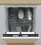 Candy CMIH 1L949 Integrated Dishwasher White Slimline