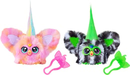 Furby Furblets Fierce Pack of 2 Electronic Plush Toys: May-May & Greenie-Meanie