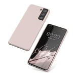 TPU Phone Case Ultra Thin Full Body Protection Scratch Resistant Case for Samsung Galaxy S21 FE Pink