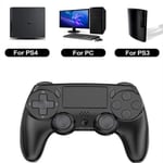 Langaton peliohjain Bluetooth-yhteensopiva värinäpeliohjain PS4 PS3 -konsoliin Win 7 8 10 PC Joysticks