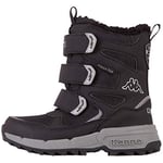 Kappa VIPOS TEX K Unisex Kids Chaussure de Course sur Route, 1115 Black/Silver, 31 EU